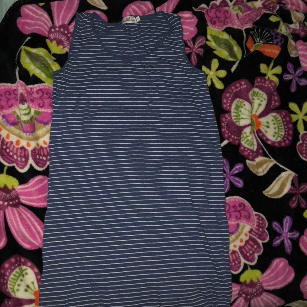 Vineyard Vines Striped Tank Dress